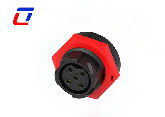 20A 5 Pin Power Waterproof Cable Connector M19 Βιομηχανικός ανδρός θηλυκός σύνδεσμος κλειδαριού πίεσης