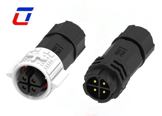 15A M19 4 πιν υδροστενές ηλεκτρικές συνδέσεις 300V Βιομηχανικός ανδρός θηλυκός συνδέτης