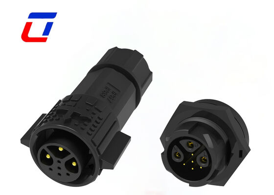 20A M19 3+5 Pin Brass Gold-Plated Circular Connector 300V Multi Pin Plug Socket (Πολυπινική πρίζα)