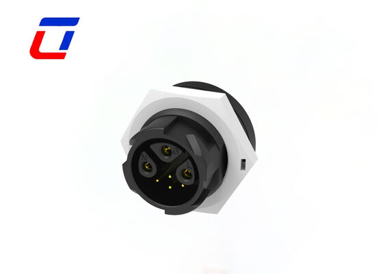 15A+5A Αδιάβροχοι Multi Pin Connectors 3+4 Pin M19 Push Lock Cable To Board Connector