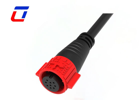 5A 300V 9 Pin M19 Συνδετήρες Καλωδίου με Χυτό Σώμα και Κλείδωμα Push Lock Αδιάβροχοι Συνδετήρες Δεδομένων