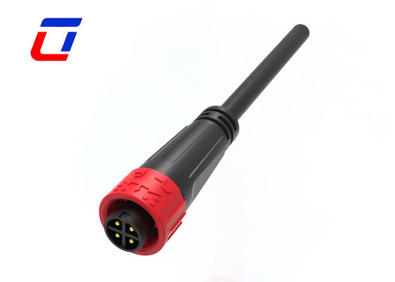 M16 Push Lock Ηλεκτρικοί ανδρικοί θηλυκοί συνδετήρες εξωτερικός αδιάβροχος συνδετήρας 10A 4 πιν