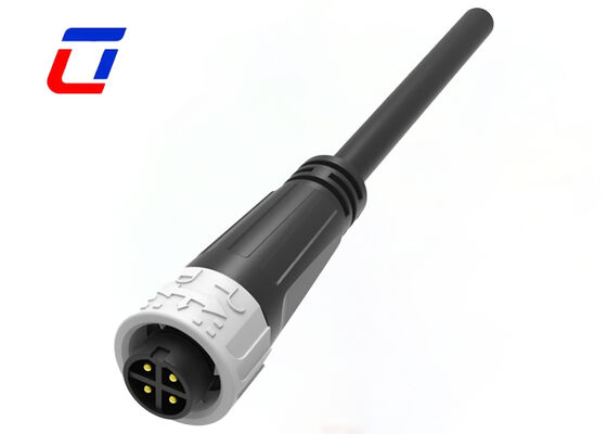 M16 Push Lock Ηλεκτρικοί ανδρικοί θηλυκοί συνδετήρες εξωτερικός αδιάβροχος συνδετήρας 10A 4 πιν