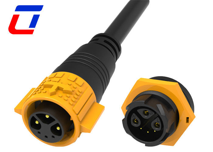 3 ισχύος 15A 3 δεδομένα 5A αδιάβροχο LED σύνδεσμο 6 πιν αδιάβροχο σύνδεσμο καλωδίου