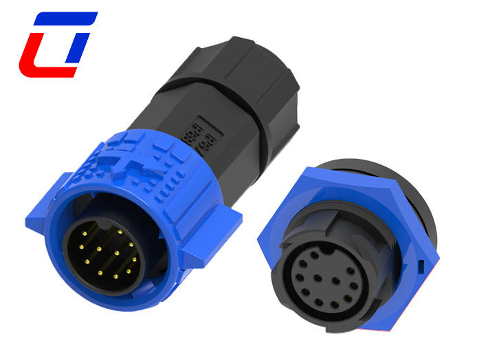 Συνεχή 5V 24V 60V 12V Αδιάβροχος σύνδεσμος 11 καρφιών Στρογγυλός σύνδεσμος Τύποι Σύνδεσης δεδομένων