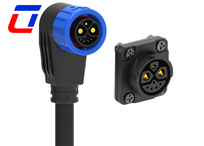 M23 Βιομηχανική πρίζα πρίζα 8 Multi Pin Connector Αδιάβροχη για μπαταρία 50A