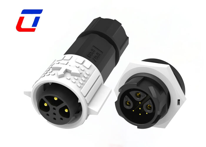 IP67 Waterproof Connector 3+5 Pin M19 Male Female Quick Release Plug Socket