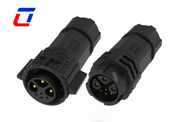 Συνδετήρες Γρήγορης Αποσύνδεσης Καλωδίων M19 3+4 Pin Αδιάβροχοι 300V Connector OEM