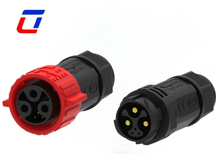 3+3 Pin M25 IP67 Ηλιακοί συνδετήρες