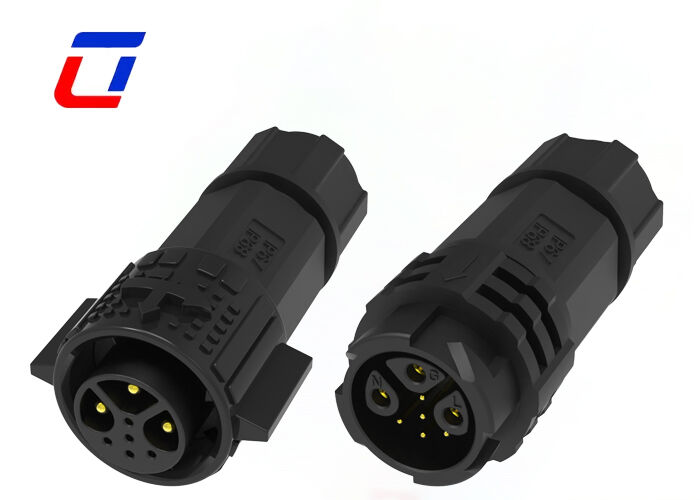 M19 Multi Pin Male Female Connector 3+5 Pin Power Signal Connector Waterproof Factory