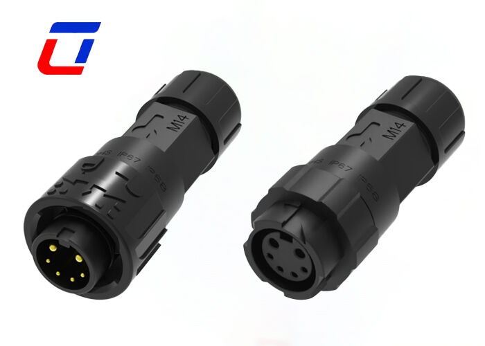 M16 300V Στρογγυλός σύνδεσμος XLR Αδιάβροχος 2+4 Πολυπινικοί σύνδεσμοι