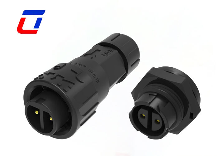 M16 10A IP67 Συνδετήρες Αδιάβροχο Quick Lock Γυναικείο προς αρσενικό συνδετήρα για ενέργεια