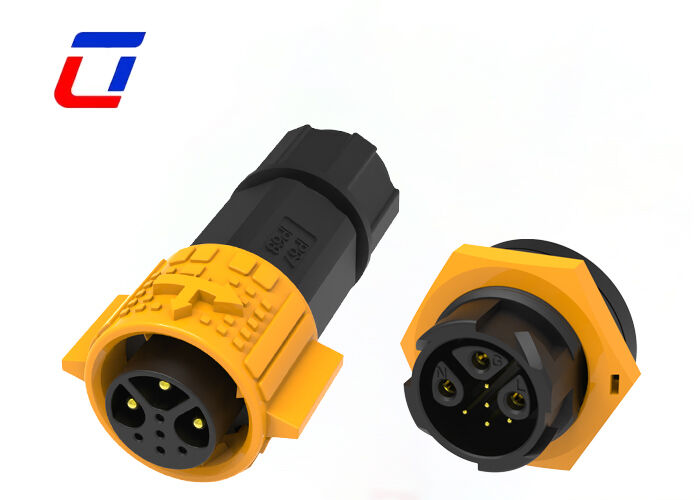 M19 IP67 Αδιάβροχο 3+5 Pin Plug Socket Connector 20A Άντρας Γυναίκα Σύνδεσμος δεδομένων ισχύος 8 Pin