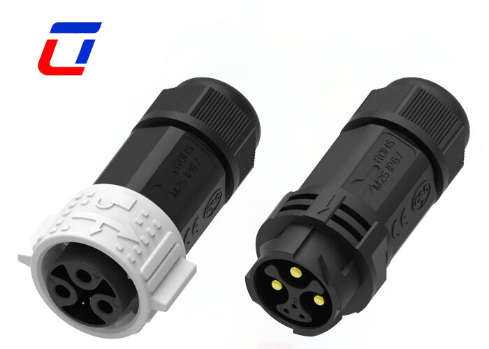 PA66 15A+5A M25 Άνδρας Γυναίκα Αδιάβροχος Συνδετήρας 3+3 Πολυπινών Συνδετήρες Για Αυτοκινήτου
