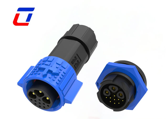 IP67 15A+5A M19 Πολυπινικό αδιάβροχο συνδετήρα 3+9 Pin Power Data Connector εξωτερικό
