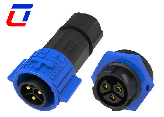 300V 20A LED 3 Pin Wire To Board Connector Αδιάβροχο σύρμα συνδετήρες