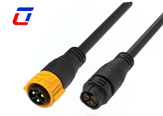 50A 3 Pin αρσενικό θηλυκό σύνδεσμο Αδιάβροχο σύνδεσμο ισχύος M25 κατασκευασμένο στην Κίνα